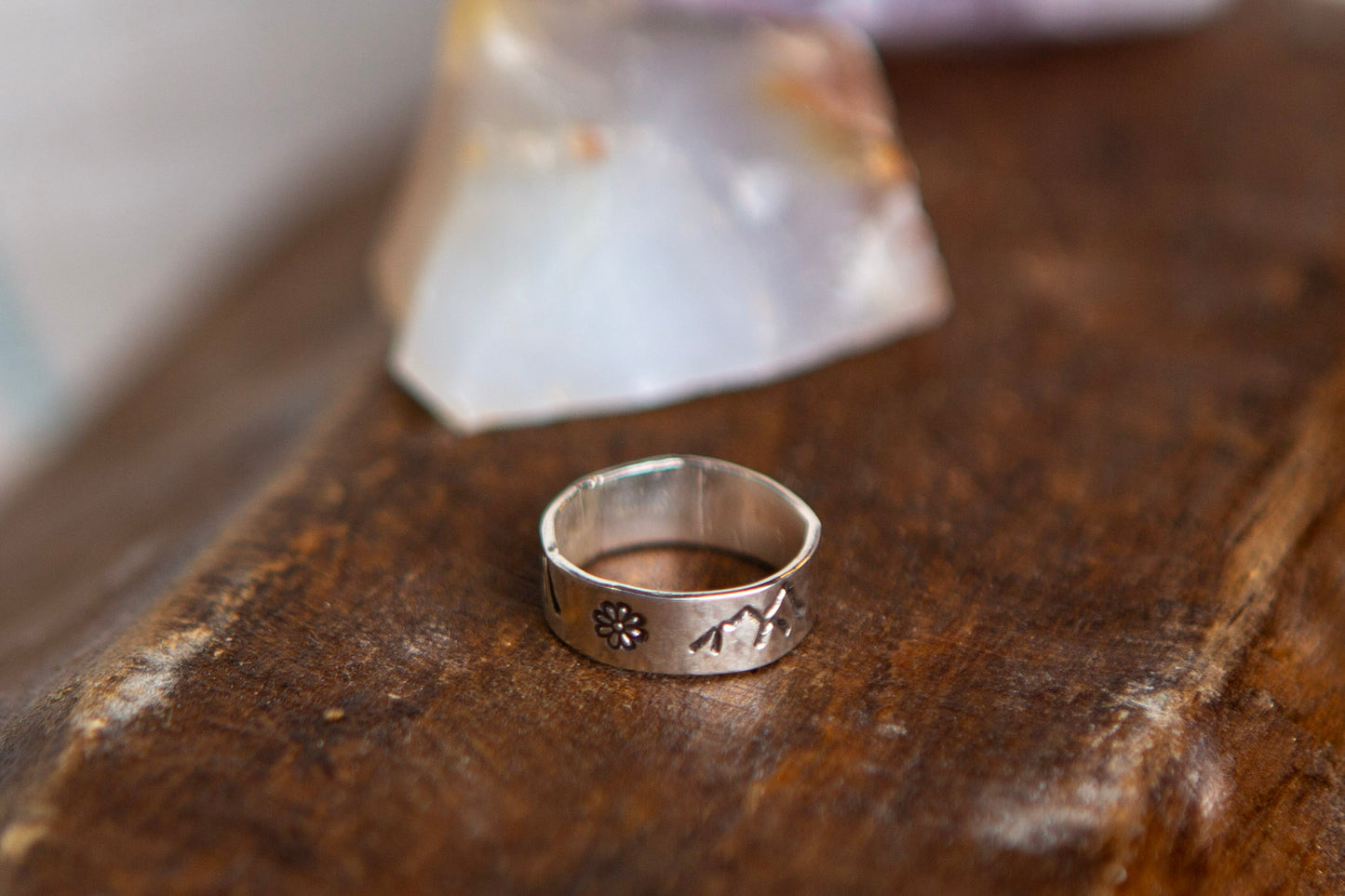Sterling Silver Stacker Rings // Stamped, Textured & Plain (multiple sizes)