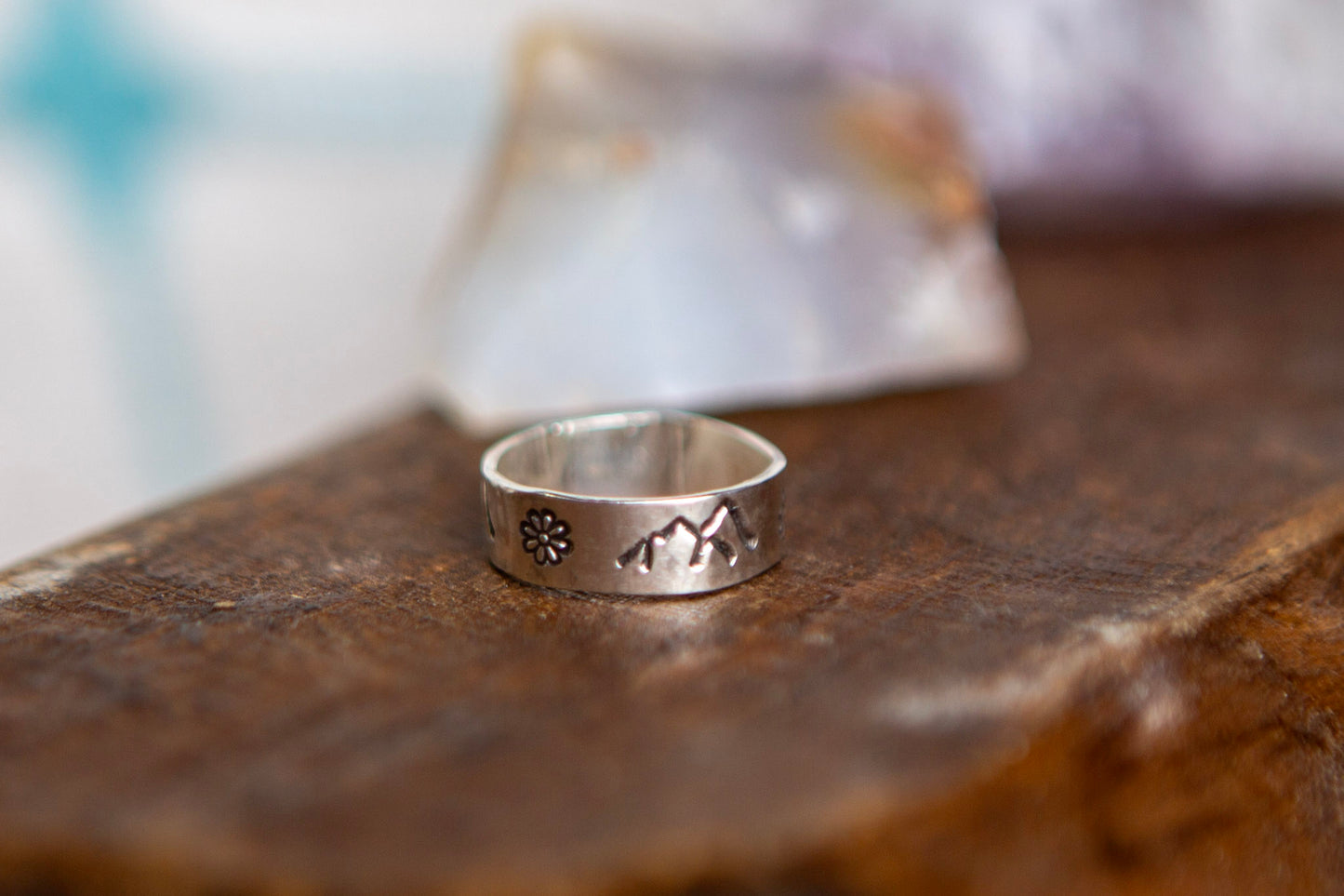 Sterling Silver Stacker Rings // Stamped, Textured & Plain (multiple sizes)