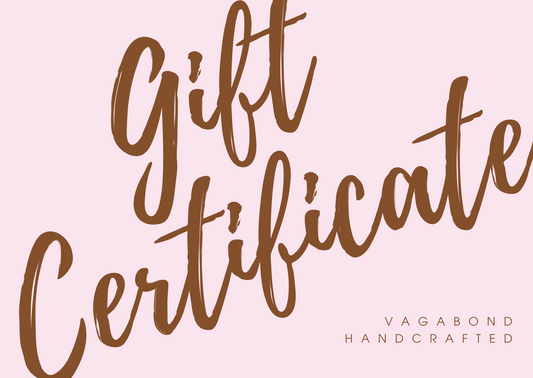 Vagabond Handcrafted Gift Card