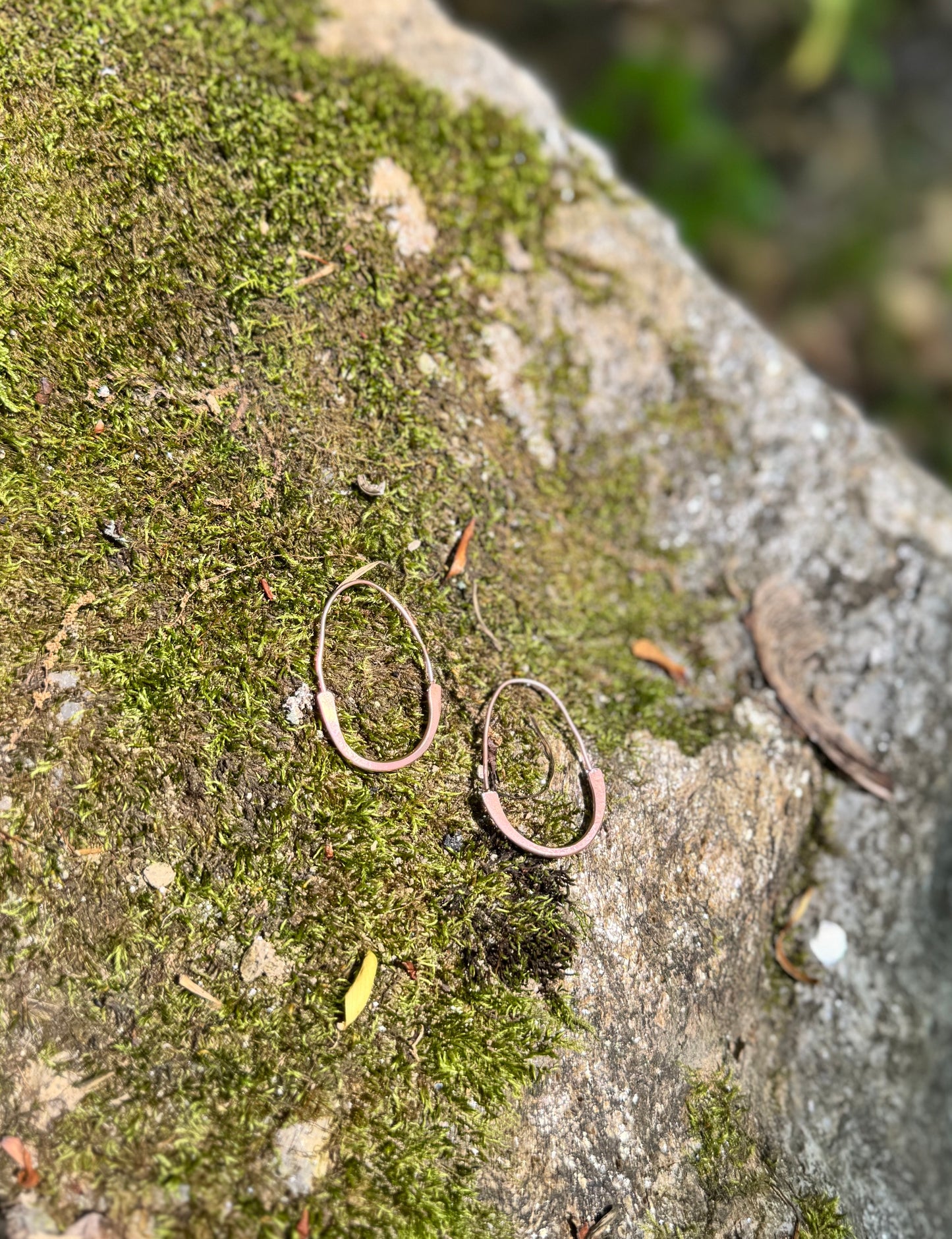 PRE-ORDER** Handmade Copper Hoop Earrings